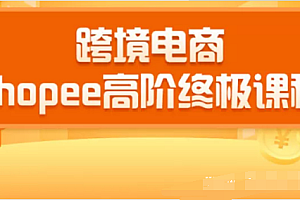 千鸟跨境跨境SHOPEE电商蓝海新机会(中阶+高阶)