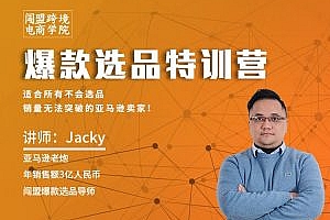 闯盟爆款选品特训营价值6999元