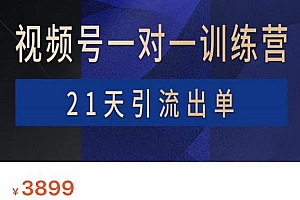 花爷×Alan×figo视频号一对一训练营【第2期】,价值3899元