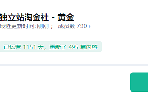 1亿美金站长阿发:独立站淘金社价值799元