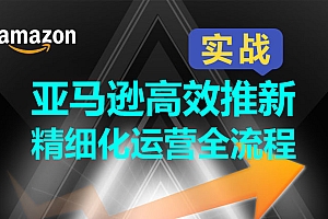 亚马逊高效推新精细化运营全流程